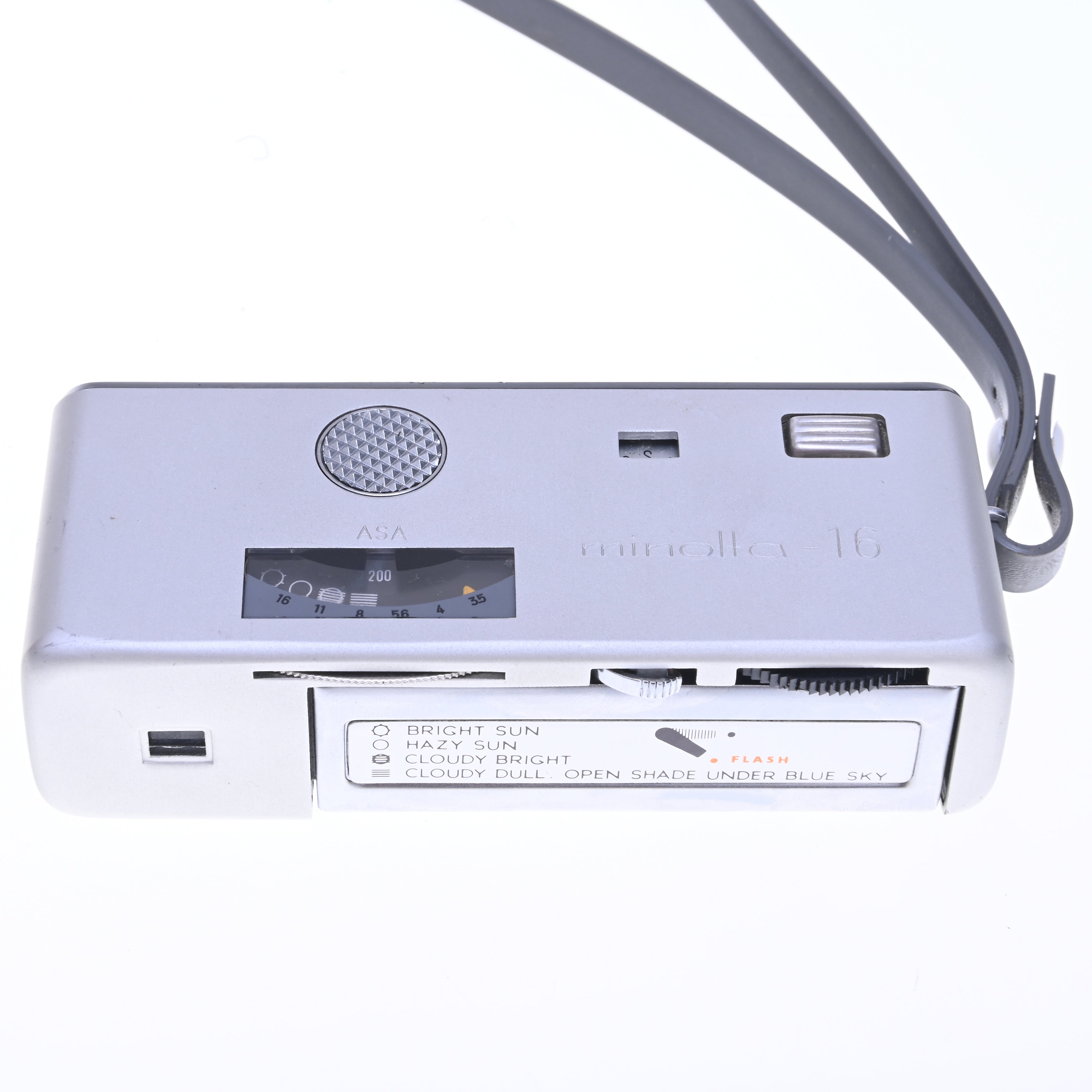 Minolta-16 Model P Subminiature Film Camera With Film