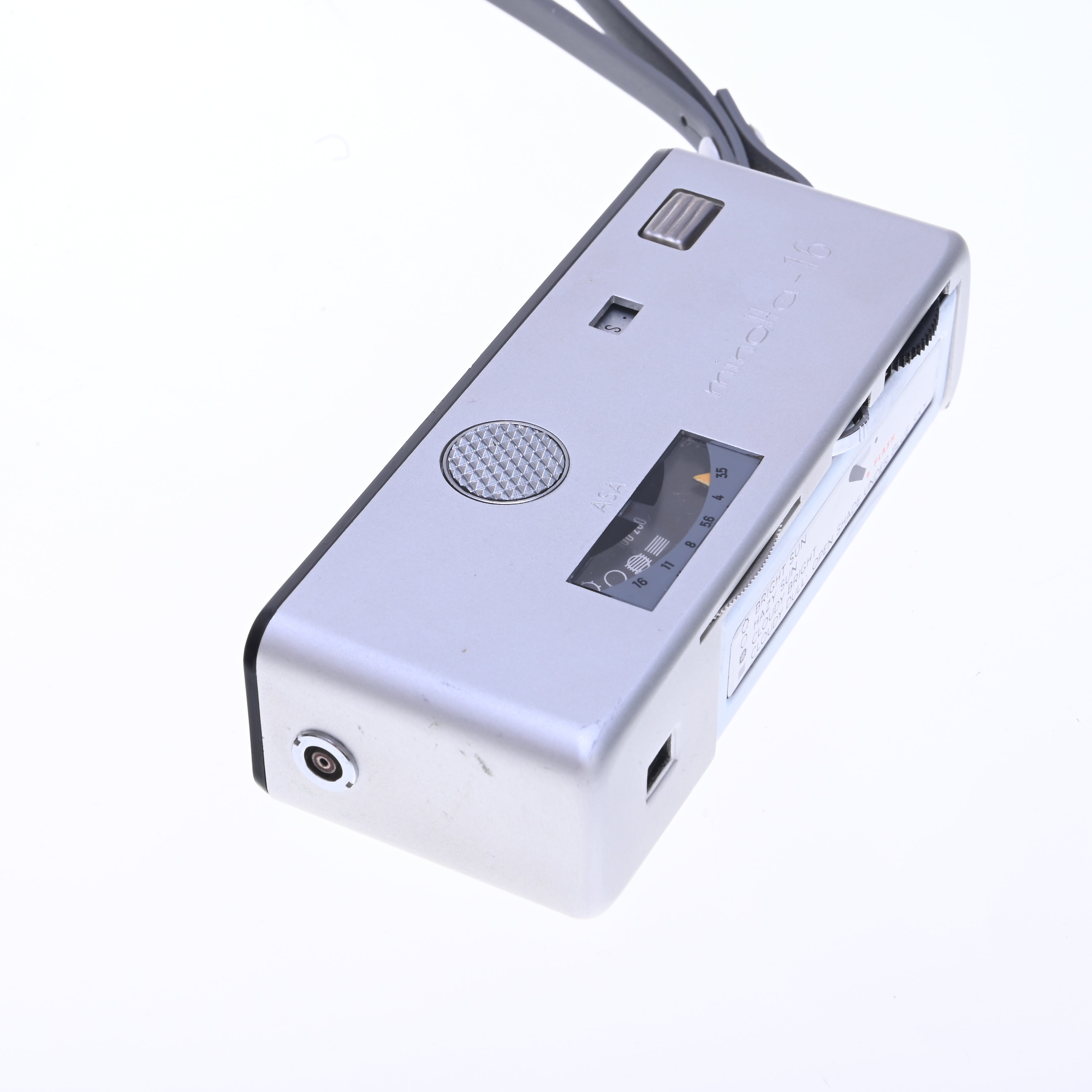 Minolta-16 Model P Subminiature Film Camera With Film