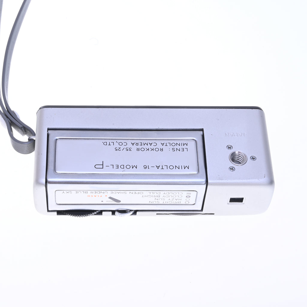 Minolta-16 Model P Subminiature Film Camera With Film
