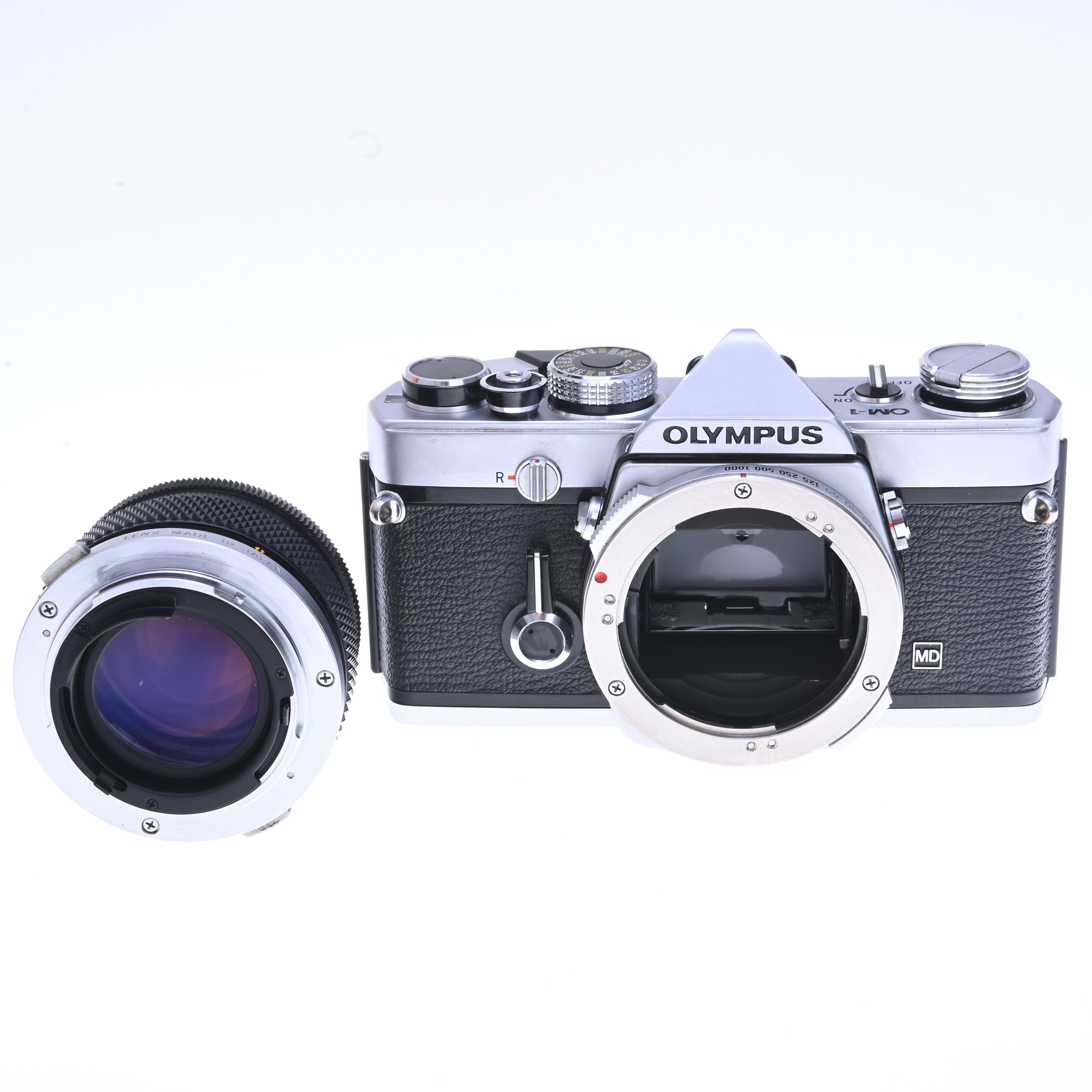 Olympus OM-1 35mm Film Camera 50mm f/1.4 Lens