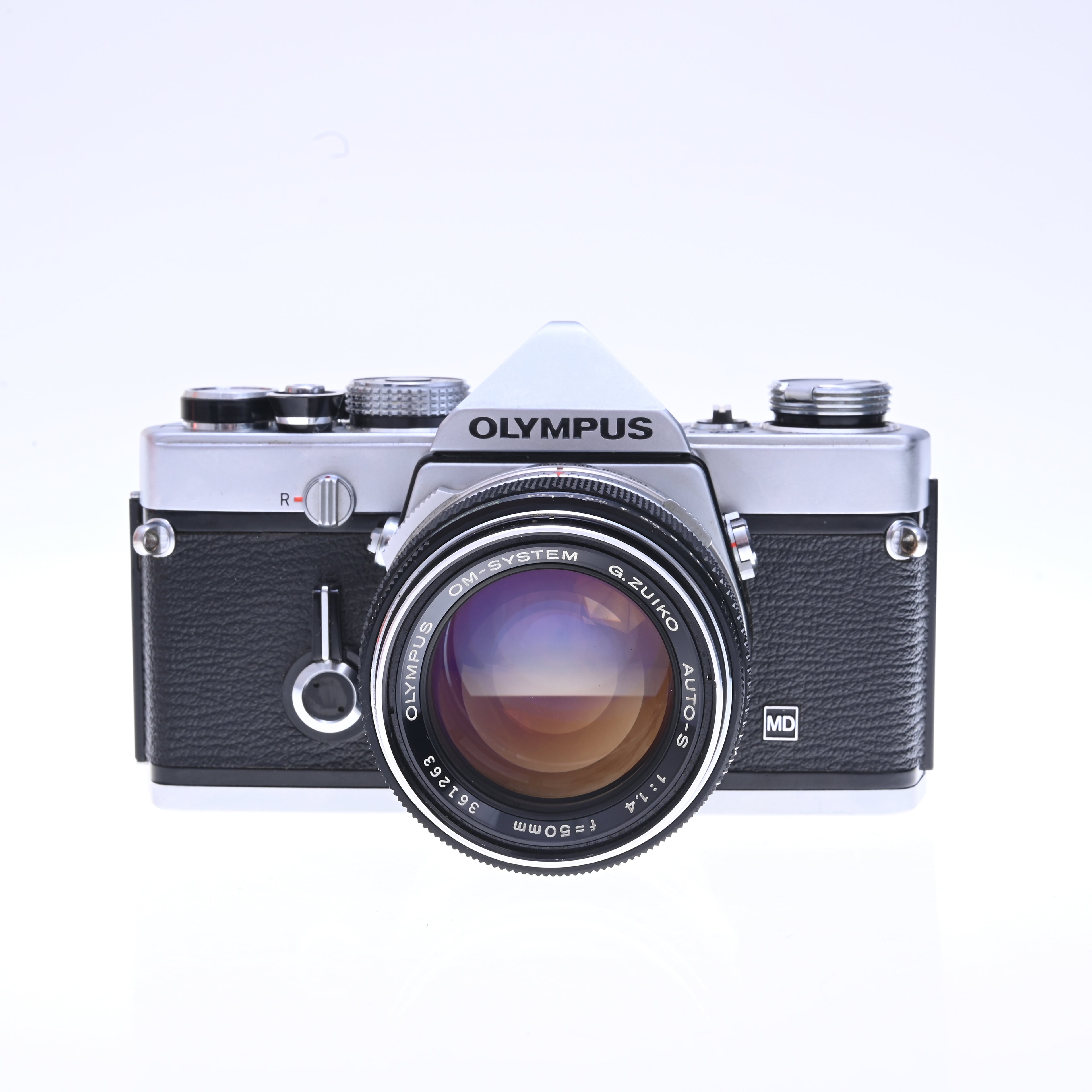 Olympus OM-1 35mm Film Camera 50mm f/1.4 Lens