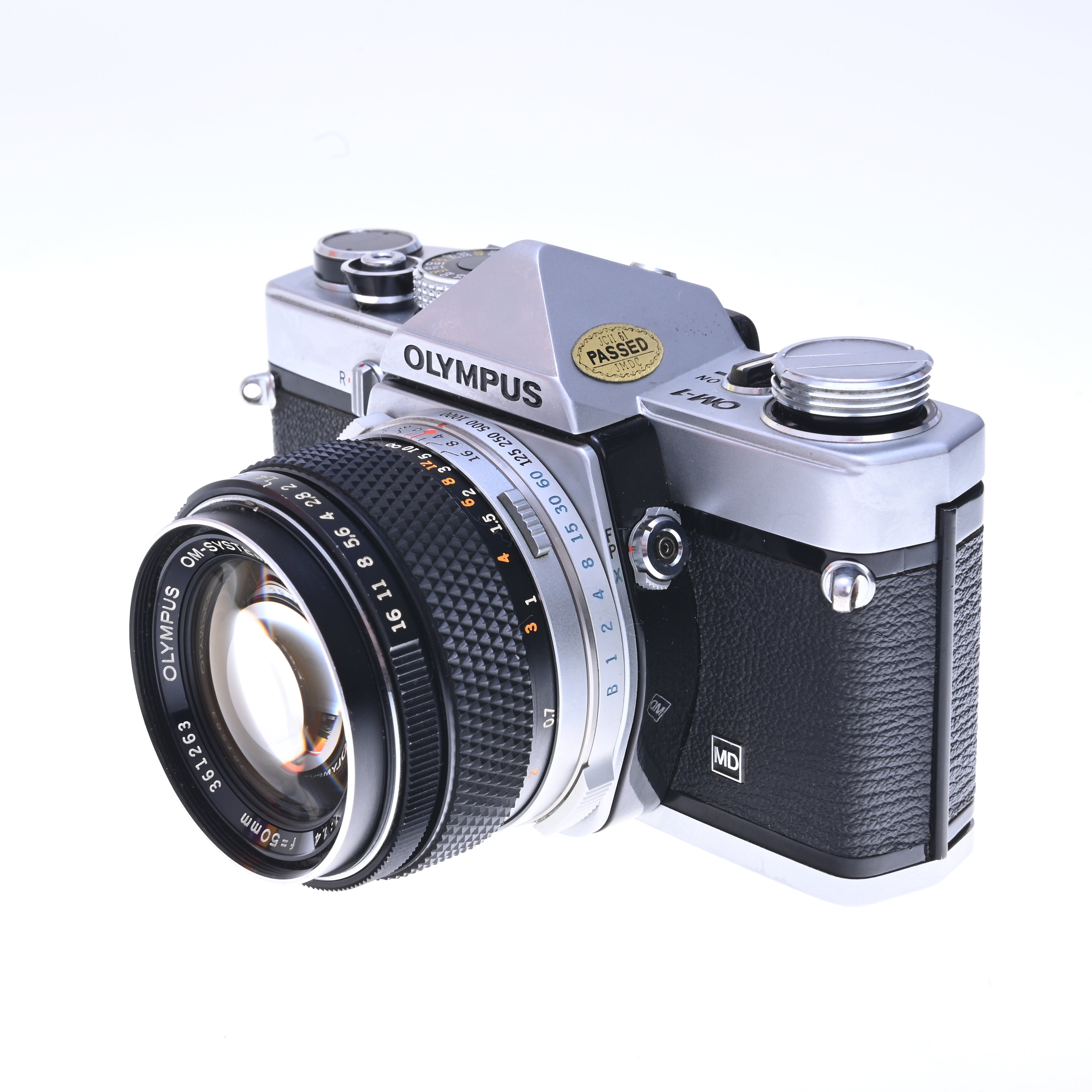 Olympus OM-1 35mm Film Camera 50mm f/1.4 Lens
