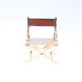 Canon Brass Director Chair Desktop Paperclip Holder