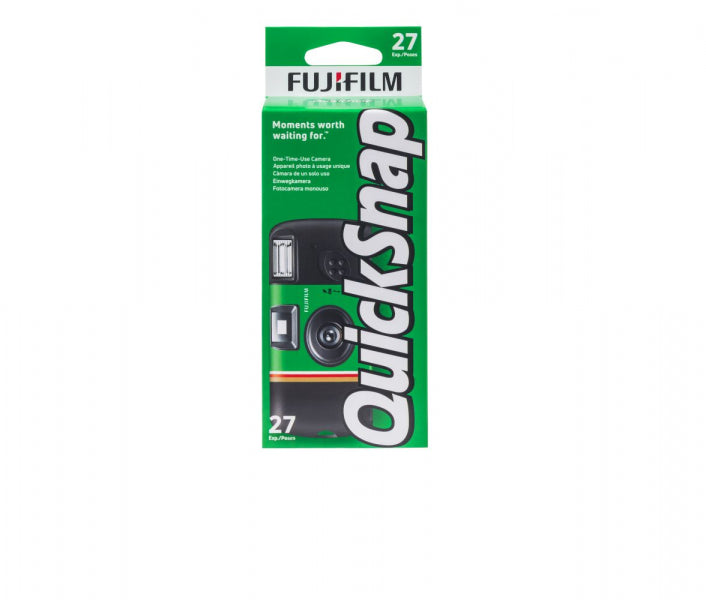 Fuji QuickSnap Single Use Camera 400 ISO 35mm Color Negative Film 27 Exposures