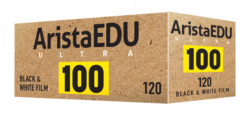 Arista EDU Ultra 100 ISO 120 Medium Format Black And White Film