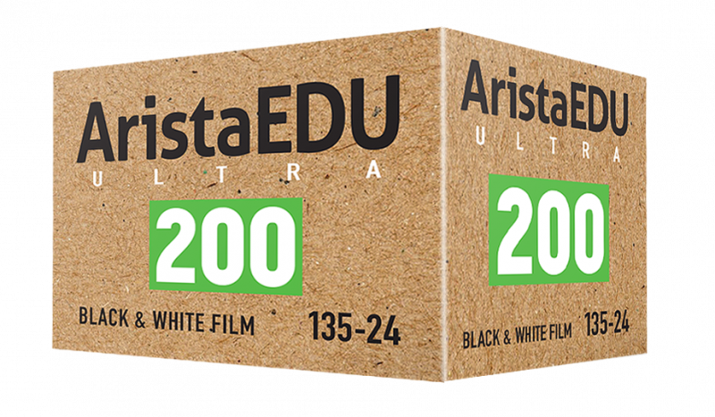 Arista EDU Ultra 200 ISO 35mm Black And White Negative Film 24 Exposures